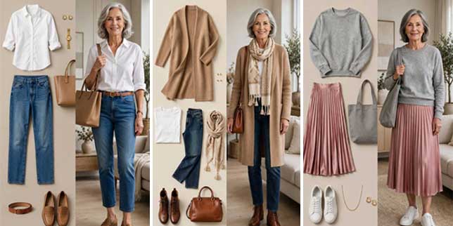 casual outfits for women over 50