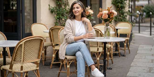 how to wear jeans stylishly over 50